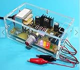 EU 220V DIY LM317 Adjustable Voltage Power Supply Board Learning Kit With Case by Abcstore99