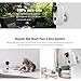 CTVISON Indoor/Outdoor Battery Powered Security Camera,Wireless Rechargeable 6000mAh Home Surveillance WIFI Cam,Support 2-Way Audio,Night Vision w/PIR Motion Sensor & SD Slot, CCTV Video House Monitor