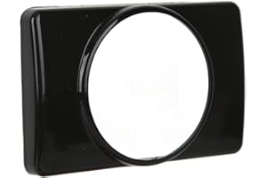 Aramox Air Vent Gauge Pod Adaptor Gloss Black Air Conditioner Vent Gauge Mount Single Gauge Mounting Panel Replacement for Mk