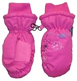 N'Ice Caps Little Girls/Toddlers Thinsulate and Waterproof Colorful Floral Mittens
