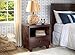 Simmons Kids Rowen Nightstand, Black Espresso