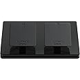 Lutron Caseta Smart Lighting Dual Pedestal for Pico Remotes, L-PED2-BL, Black