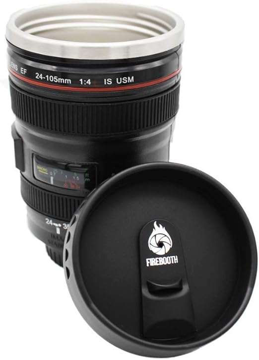 camera lens travel thermos