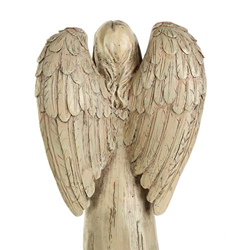 Topadorn Garden Statuary Outdoor Praying Angel Resin Figurines