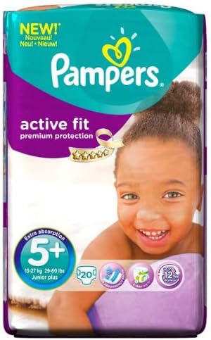 pampers active fit nappies