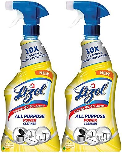 Lizol Power All Purpose Cleaner Trigger - 450 ml (Pack of 2)