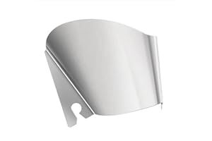 Stainless Steel Pouring Shield for KitchenAid Stand Mixers - Dough & Batter Pour Chute, Fits 4.5QT, 5QT, 6QT Bowls - Easy Ing