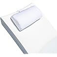 REZVANI Headrest Pillow for Patio Chaise Lounge, in Pool Lounger on Ledge with Non-Slip Weighted Tail and Cellphone Pocket, Quick Drying Outdoor for All Weather Pool Furniture and Loungers (Cloudy)