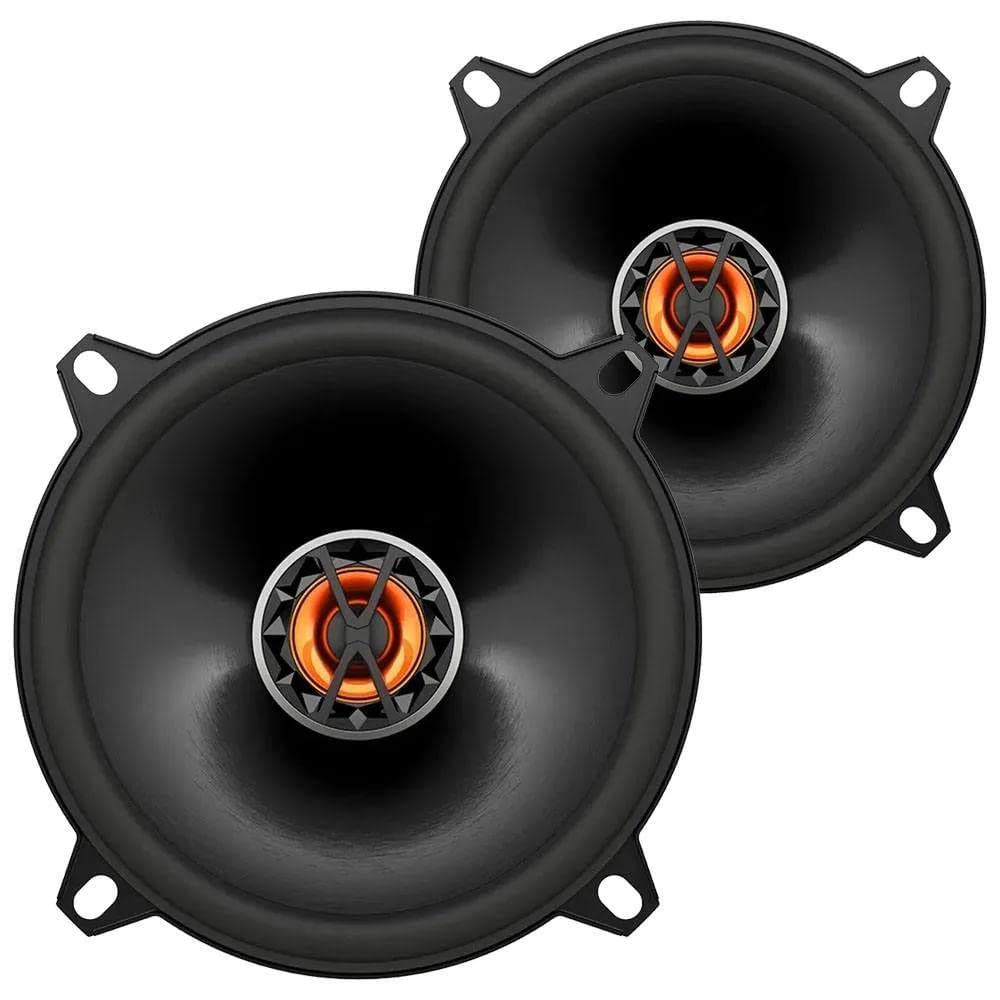 JBL Club 5020 In-Car 5.25-Inch (13 cm) 2-Way Coaxial Stereo Speakers 15.2cm Black