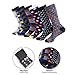 Mio Marino Mens Dress Socks - Fun Colorful Socks for Men - Cotton Funky Socks - 6 Pack - Classy Collection - 13-15