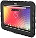 Google Nexus 10 (2012) Drop Tech Black Gumdrop Cases Silicone Rugged Shock Absorbing Protective Dual Layer Cover Case