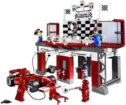 lego ferrari finish line