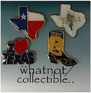 Texas Pin Collection - Carded Set