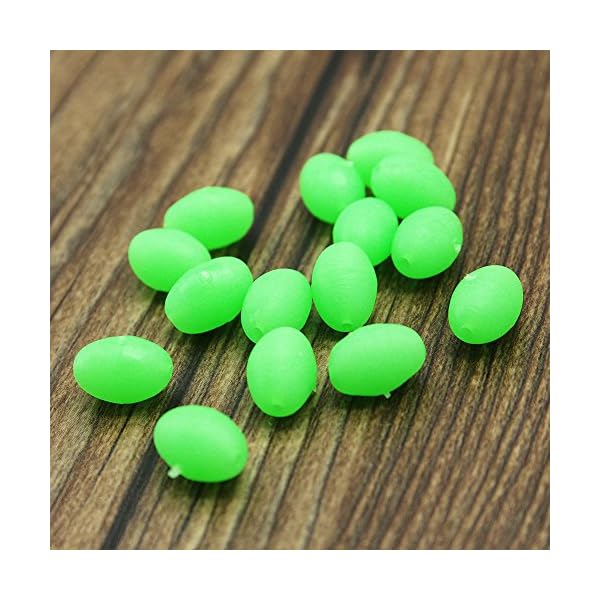 Dimart-400-pcs-2-Day-Luminous-Glow-Beads-Fishing-Lures-Tackle-Accessories-Green