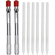 VOANZO Stéatite Pour Soudure 4 Crayons En Ardoise Avec 1