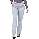 Marycrafts Women's Pull On Stretch Yoga Straight Dress Work Pants 29" /31"/33"