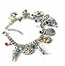 Lilo and Stitch Theme Charm Bracelet Wristlet Anklet Jewelry