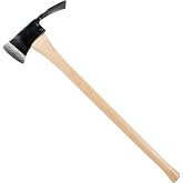 COUNCIL TOOL 3.75 lb Forestry Pulaski, 36" Straight Handle, Made in USA | USFS History, Dual-Blade Tool, Tough 1080 Steel, American Hickory Handle With Spec-Compliant Finish - 38PE136 NFES
