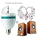 EAGWELL Stage Light Bulb , Rotating Strobe Light Color LED Party Lighting RGB Party Lights Colors ,3-Watt