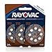 RAYOVAC Size 312 Hearing Aid Batteries, 24-Pack, L312ZA-24ZMB, Multi