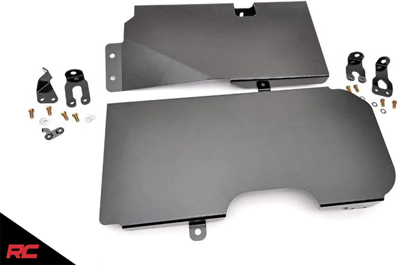 Rough Country Gas Tank Skid Plate Armor (fits) 2007-2018 Jeep Wrangler JK | 4DR | 795