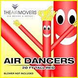 20FT Red Skyer  Wacky Waving Inflatable Fly Sky Guy Puppet Advertising Dancing Tube