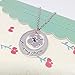 MA&SN Family BBF Best Friends Necklace You are My Ohana Flower Pendant Gift (Style A)