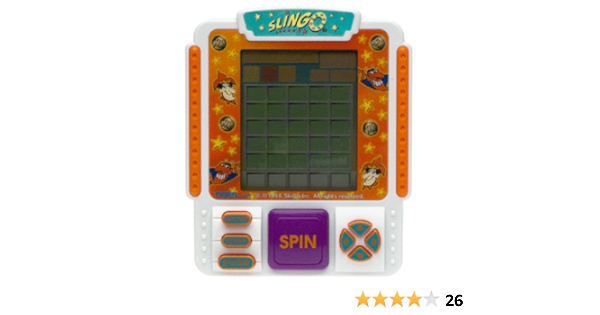 slingo handheld game
