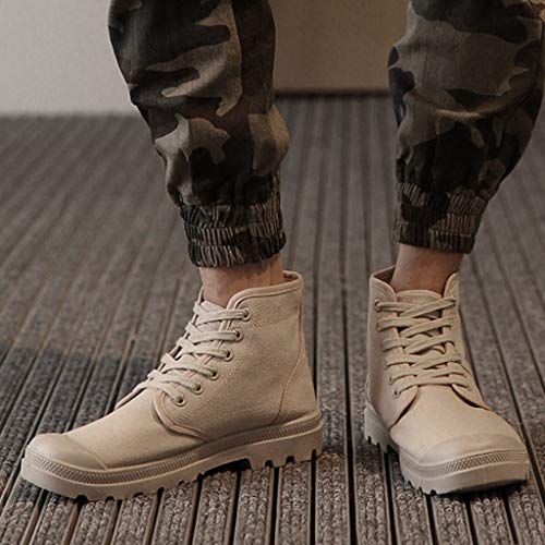 1 High+Top+Lace+Up+Students+Non+Slip+LBPSUUEW