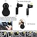 Magnetic Phone Car Mount,OHLPRO Cell Phone Holder for Car Air Vent,Magnet Fast Installation and Unloading,for iPhone ipad Samsung Galaxy All Smartphones GPS Navigation (Black 2 Pack)