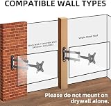 Suptek MA2720 TV Wall Mount 15-32 Inch Full Motion VESA 75x75-100x100mm view 10