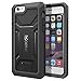iPhone 6 / iPhone 6S Case - Poetic [Revolution Series] Apple iPhone 6 inch Case - [Heavy Duty] [Dual Layer] Complete Protection Hybrid Case with Built-In Screen Protector for Apple iPhone 6 (2014)/iPhone 6S (2015) Black (3 Year Manufacturer Warranty From Poetic)