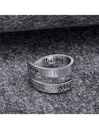 Brazalete para mejores amigas, acero inoxidable, grabado, para hombre o mujer, acero inoxidable, BE00043-1