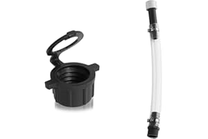 Mapleza Racing Fuel Filler Jug Hose and 3045 Vent Caps Replacement, Gas Can Hose Suitable for Vp jug 5.5 Gallon and Gas Can