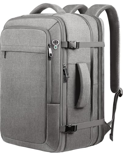 Sirmaeed Travel Backpack 17.3 Laptop Grey