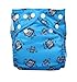 Charlie Banana Reusable 2 in 1 Cloth Diaper, Robot Boy