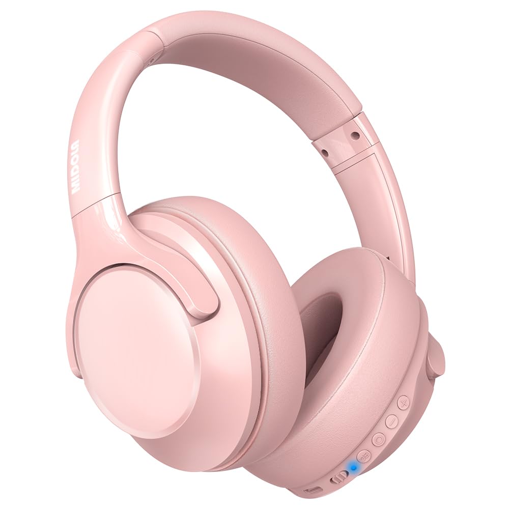 Bluetooth Headphones Over Ear 68H Playtime EQ Wireless Headset