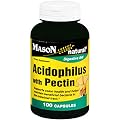 Mason Natural Acidophilus with Pectin Capsules, Digestive Aid - 100 Ea