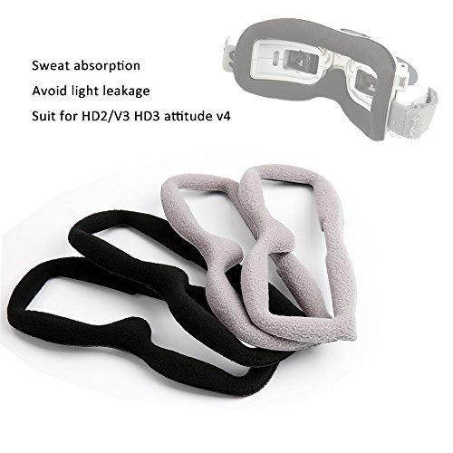 Nidici upgraded faceplate foam for fatshark goggles sof…