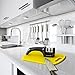PriorityChef Kitchen Knife Sharpener, 2 Stage Sharpening System for Straight Edge Knives, Black