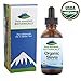 Pure Mountain Botanicals Organic Liquid Stevia Sweetener – Alcohol Free and Kosher Sweet Sugar Substitute Stevia Drops - 1oz Glass Bottle