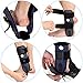 Velpeau Air Gel Foam Ankle Stabilizer Support Brace for Sprained Ankle, Ligament Injury, Tendonitis, Adjustable Rigid Stirrup Ankle Splint for Women and Men (Foam Version, Large, Left Foot)