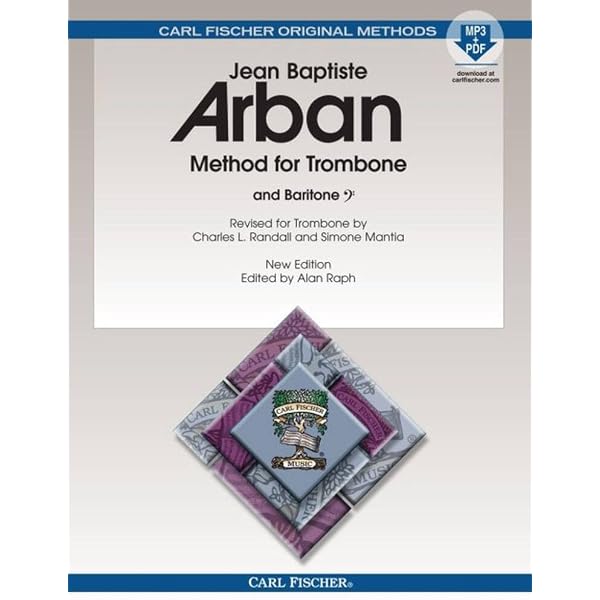 O23X - Arban Method For Trombone and Baritone - Book/MP3: Jean