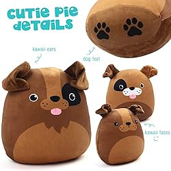 BenBen Dog Plush Pillow, Set of 3, 12 and