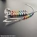 Newmerry Crystal Suncatcher 30mm Crystal Prism Ball and Icicle Pendant Chakra Crystal Hanging Light Suncatcher for Window Car Rear View,Pack of 2