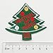 Chenkou Craft 16pcs Random Merry Christmas Sew-on & Iron-on Patch Santa Tree Snowman Beer Jingle Bell Claus Embroidered Patches (Christmas Patch)