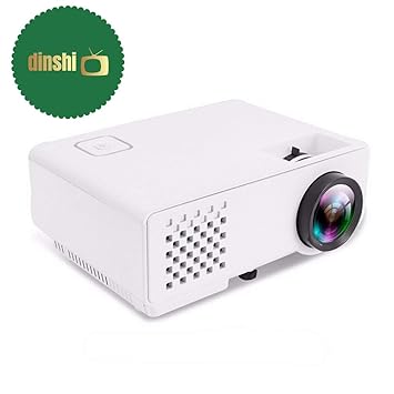 Dinshi Infinix Full HD Projector 1000 Lumen LED Projector with HDMI/VGA/USB Ports