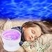 Ocean Wave Night Light, Elecstars-Music Player Multicolor Led Bulbs Projection Lamp, Romance and Relax Soothing Effect, Bedroom Room Night Light, Best Gift for Kids Girl Children Sleeping Aid