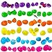 Filled Easter Eggs Set 6 Pack Prefilled Plastic Surprise Eggs with Variety of Popular Toys Inside Novelty Toy Assortment Great for Easter Egg Hunt Party Favors