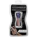 LOVEHANDLE Universal Phone Grip for Smartphones & Mini Tablets - Phone Holder for Hand - Wireless Charging Compatible - Made in The USA - USA Flag with Black Base